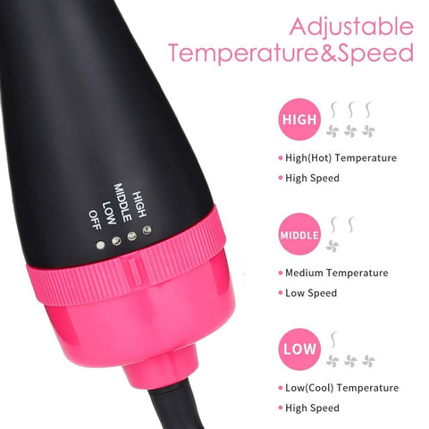 3 In 1 Hair Dryer Brush [ Free Shipping ] - Nooraxo