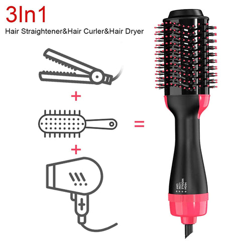 3 In 1 Hair Dryer Brush [ Free Shipping ] - Nooraxo